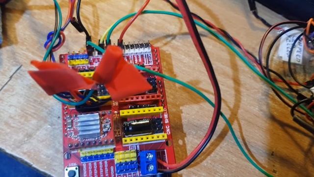 Timed stepper movements with manual buttons and LED's