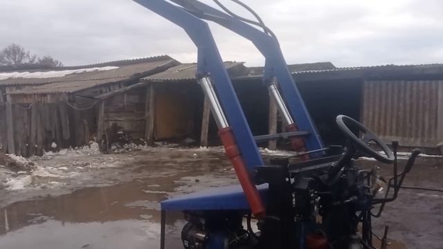 Самодельный мини трактор ,ПРОДАМ смотреть онлайн