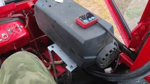 Установка печки (Вебасто) на трактор т 25