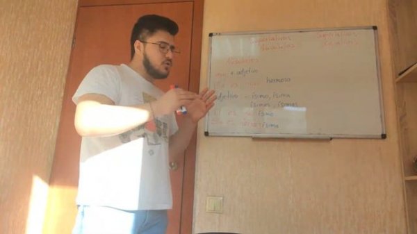 Степени сравнения прилагательных. Spanish Grammar #1
