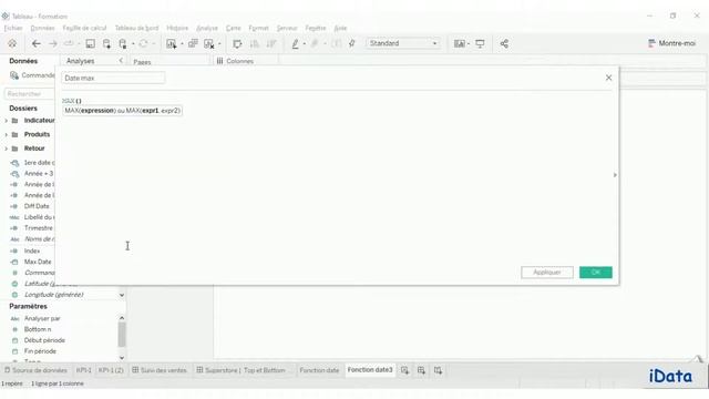 DATETRUNC(), DATEPART(),MAX(), MIN(), ISDATE() dans tableau desktop Partie 4 - Tableau desktop #25 смотреть онлайн