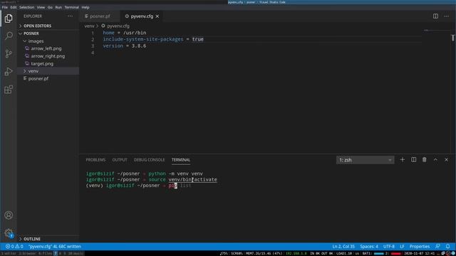 pyFlies: Posner Cueing Task смотреть онлайн