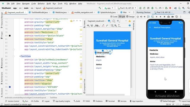 Medical Prescription app Android Studio with firebase database using java || Source Code. смотреть онлайн