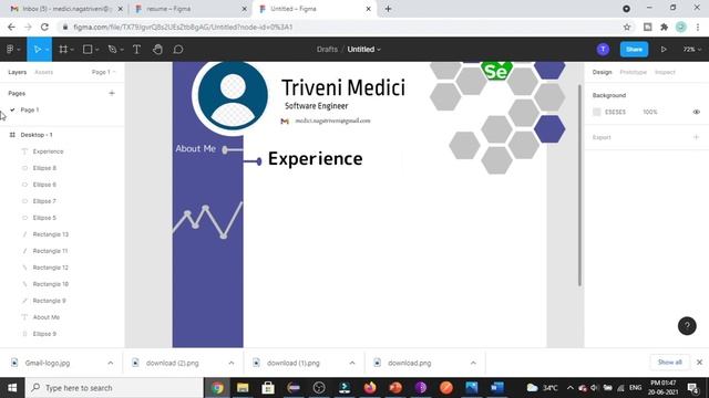 How to Create a One Page Resume #singlepageresume #figma #handcraftyourresume #resumetips смотреть онлайн