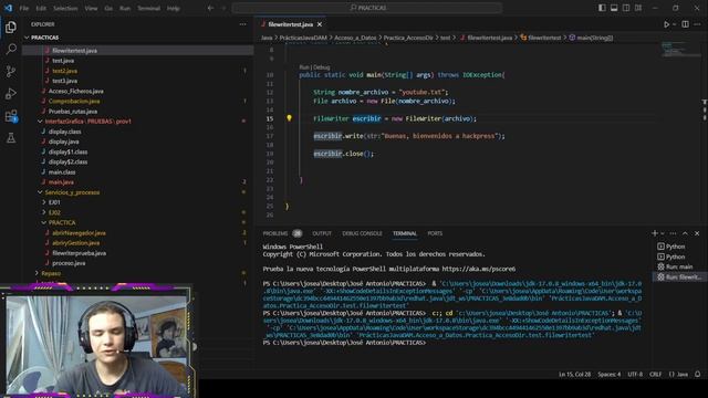 ⌛Como Usar FILEWRITER Y FILEREADER con JAVA FÁCIL Y RÁPIDO| ACCESO A DATOS | DAM смотреть онлайн