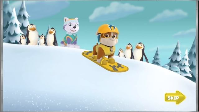 Щенячий патруль игра на русском - Спасение пингвинов! Дело в надежных лапах! смотреть онлайн