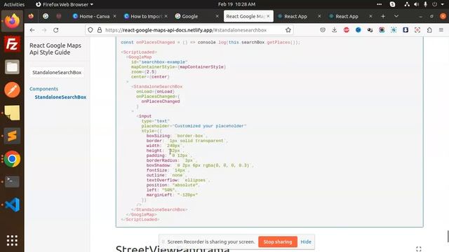 How To Integrate Google Places Autocomplete in React смотреть онлайн