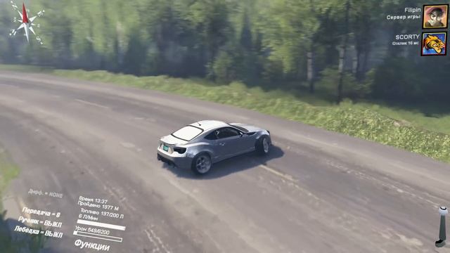 АРАБСКИЙ ДРИФТ В ПУСТЫНЕ НА NISSAN GT-R! - Spintires смотреть онлайн