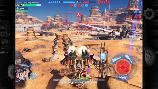 РОБОТЕК ТРАНСФОРМЕР ИЗ ДВУХ РОБОТОВ WAR ROBOTS смотреть онлайн