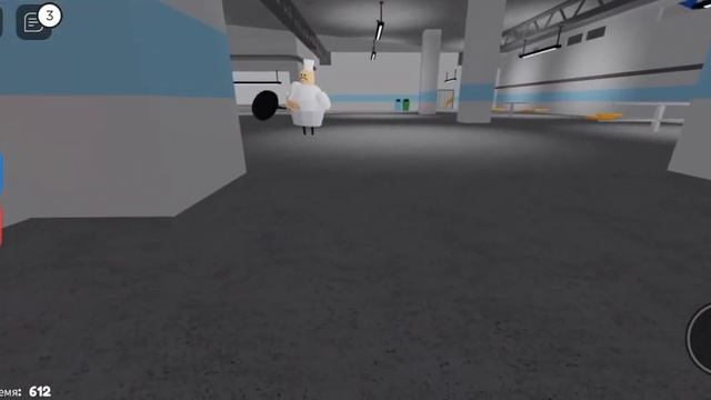 побег от толстого полицейского Барри! в роблокс Roblox смотреть онлайн