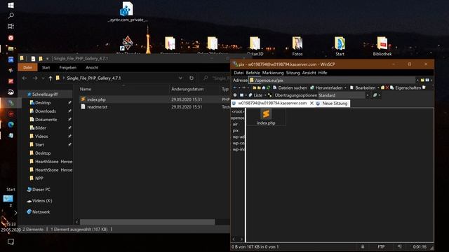 Single File PHP Gallery ausprobiert 1/2 смотреть онлайн