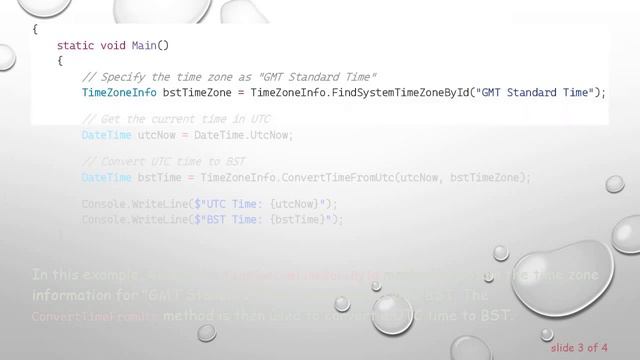How to Convert DateTime to BST in C# смотреть онлайн