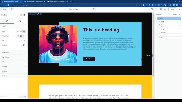 How to design this fancy layout with Breakdance смотреть онлайн