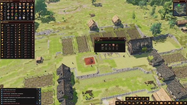 Life is Feudal: Forest Village - Episode 10 – Planning bread production and three full chicken coop смотреть онлайн