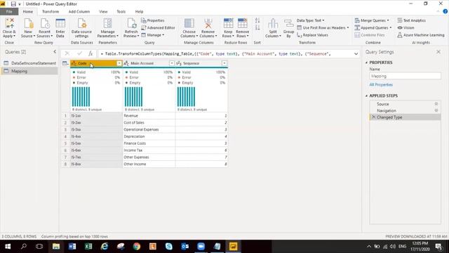 Trial Balance to P&L in Power BI. смотреть онлайн
