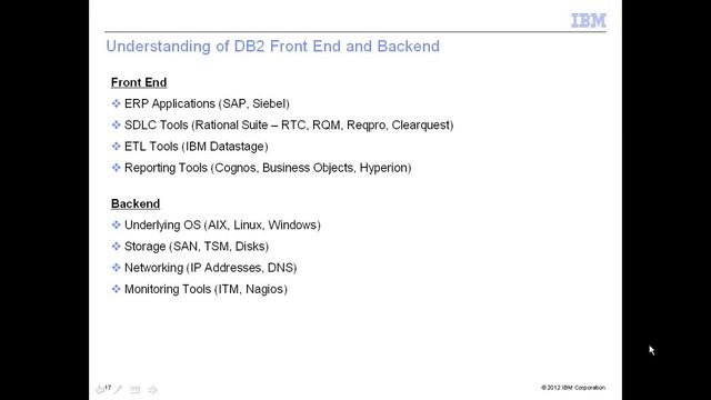 DB2 Environment Awareness for Platform, Operating System and Middleware Administrators смотреть онлайн