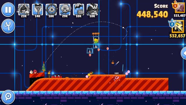 Angry Birds Friends Level 4 NEW STRAT Tournament 731 Highscore POWER-UP walkthrough смотреть онлайн