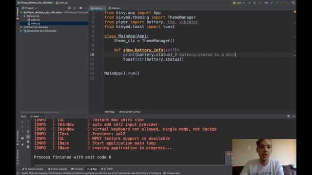 Plyer Module Text-To-Speech, Vibration, Battery Tutorial | Python Cross-Platform App Development смотреть онлайн