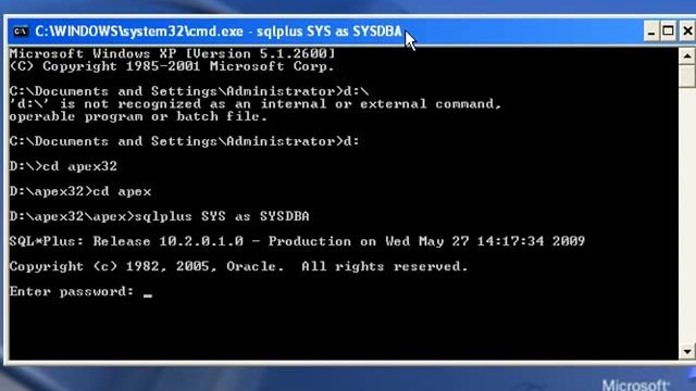 Resetting Oracle APEX Admin Password - Video Walkthrough Tutorial смотреть онлайн