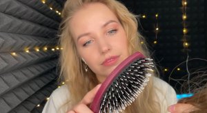 АСМР массаж головы от подруги