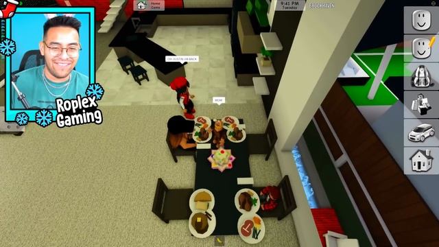 my DAD tried to ONLINE DATE ME (ROBLOX BROOKHAVEN) смотреть онлайн