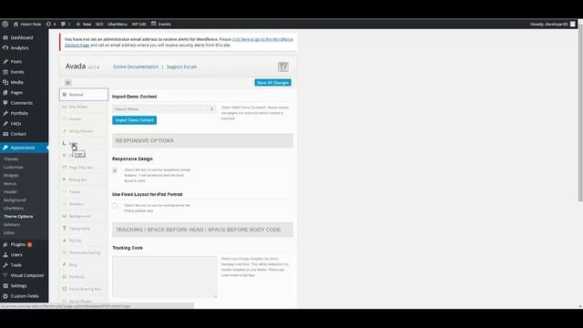 How to change logo in Avada Theme смотреть онлайн