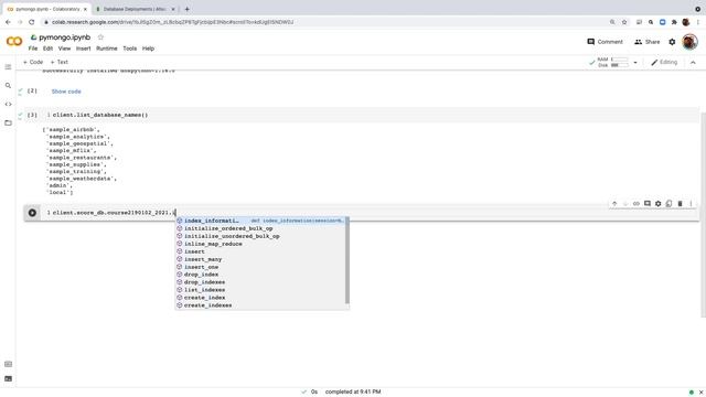 insert one and insert many using pymongo смотреть онлайн