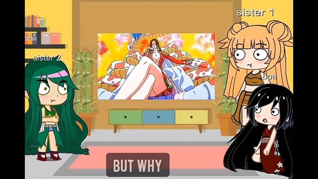 boa hancock react to luffy ? | one piece | editz [ gacha club ] смотреть онлайн