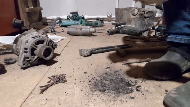 разбор якоря от перфоратора. смотреть онлайн