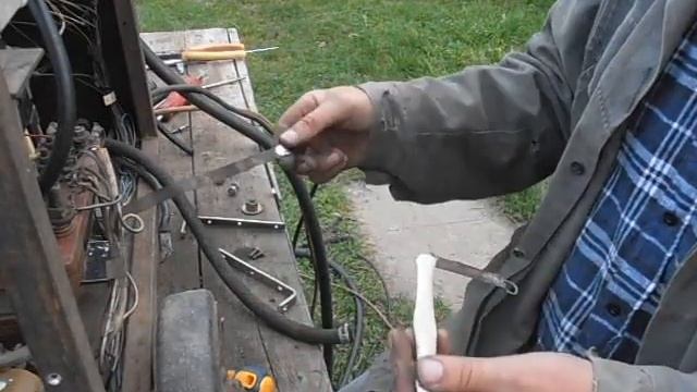 Модернизация полу-автомата сварочного 3 ч. Розжиг дуги смотреть онлайн