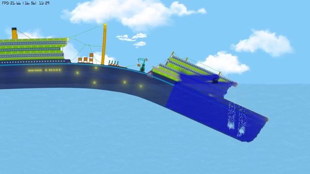 САМОЛЁТ ВРЕЗАЛСЯ В НЕБОСКРЁБ | FLOATING SANDBOX смотреть онлайн