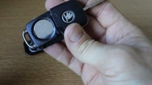 SKODA FABIA Mk2 Key Fob Battery Replacement (Mk2 07-14)