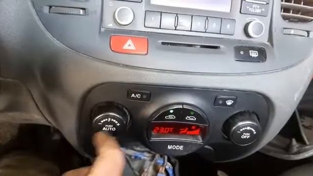Блок управления климатом Киа рио 2 смотреть онлайн