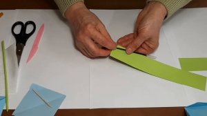 Оригами. Подснежник. Часть 2