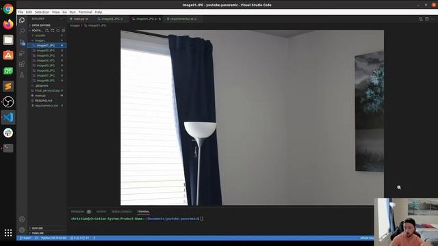 OpenCV Panorama Photography смотреть онлайн
