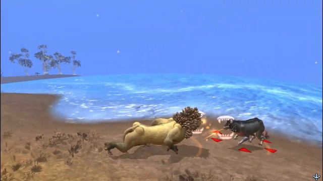 Lion vs Wolf  Lion vs Animal Level Challenge S1E7  SPORE