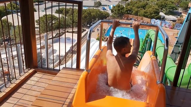 Аквапарк Акваландия. Бенидорм. Aqualandia Benidorm Коста Бланка Испания
