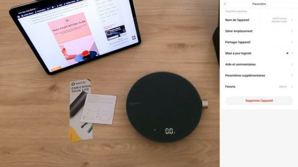 Hoto Smart Kitchen Scale