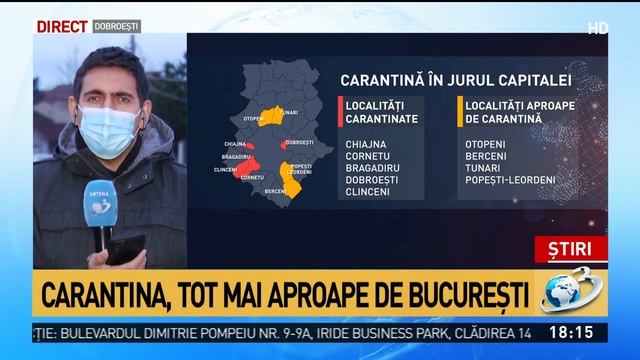 Trei localități de lângă București intră în carantină! Otopeni, Berceni și Brănești, înc смотреть онлайн