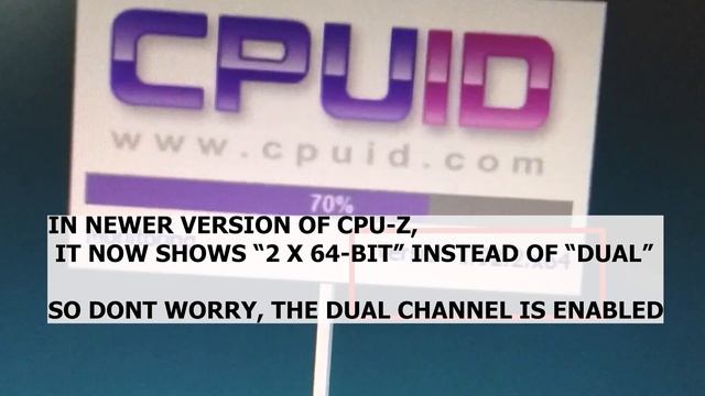 CPU Z SHOWS 2X64BIT INSTEAD OF DUAL CHANNEL смотреть онлайн