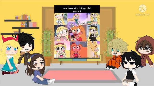 my favourite fandoms react to each other series 2 // star + eugene // 3/3 смотреть онлайн