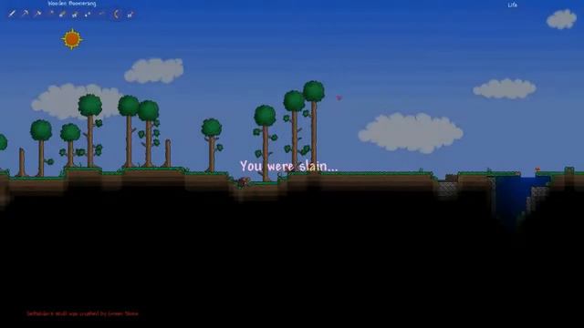 Terraria ep2: I LOVE YOU BOOMERANG! смотреть онлайн