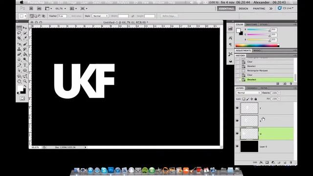Make a UKF Wallpaper in Photoshop CS5 смотреть онлайн