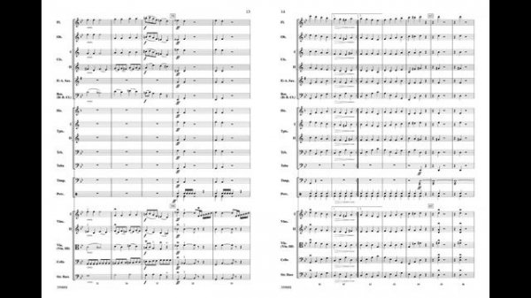 Symphony No. 5, arr. Richard Meyer – Score & Sound