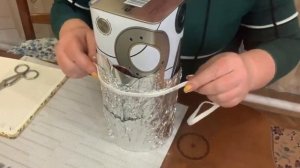 Пасха/Як зробити формочки до пасок/пані Марина