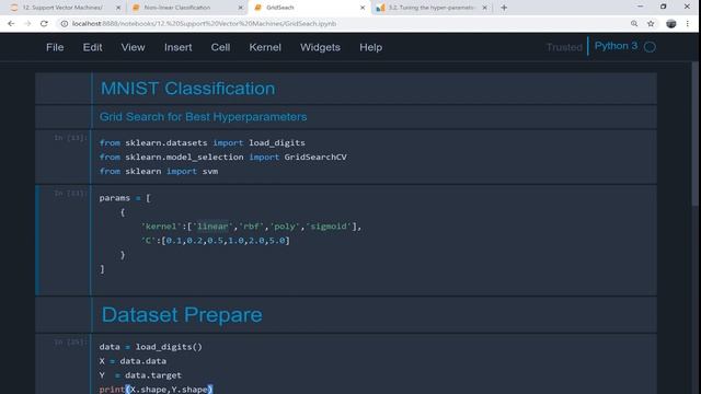 33.13 Grid Search Finding the Right Hyperparameters смотреть онлайн