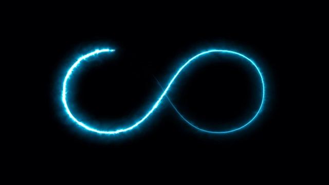 1h Infinity Symbol Animation For Background [HD]