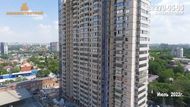 «Клубный дом на Мечникова» - ход строительства за Июль 2022 смотреть онлайн