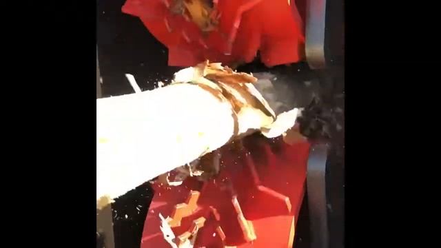 Тестирование окорочного станка KRAFTER RD 600. Процесс окорки березового бревна на станке Крафтер смотреть онлайн