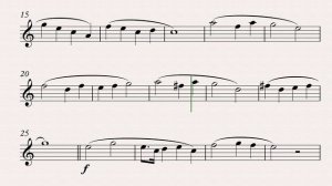 Сихлер Д. "Talkie-walkie" - ноты и видео-минусовка для саксофона-альта, темп 120